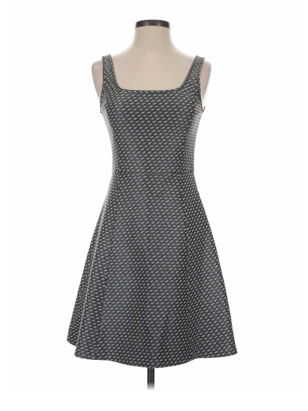 🆕 Theory Easy V Shadow Jacquard A-Line Shift Dress / Size 6